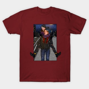 a storm we’re meant to ride - wynhaught piggyback T-Shirt